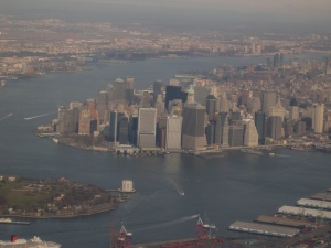 Approaching Manhattan