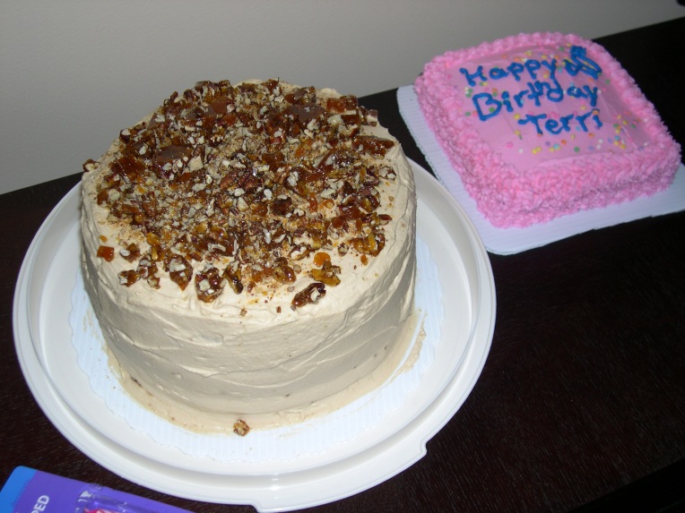 TWO birthday cakes