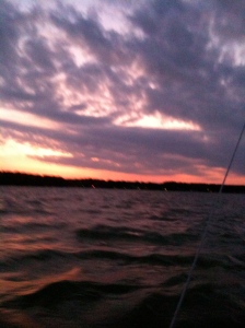 sunset over Lake Mendota
